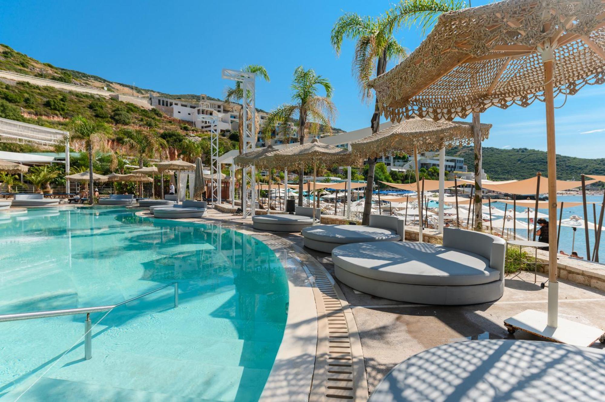 Folie Marine Beach Hotel Club Jal Exterior foto